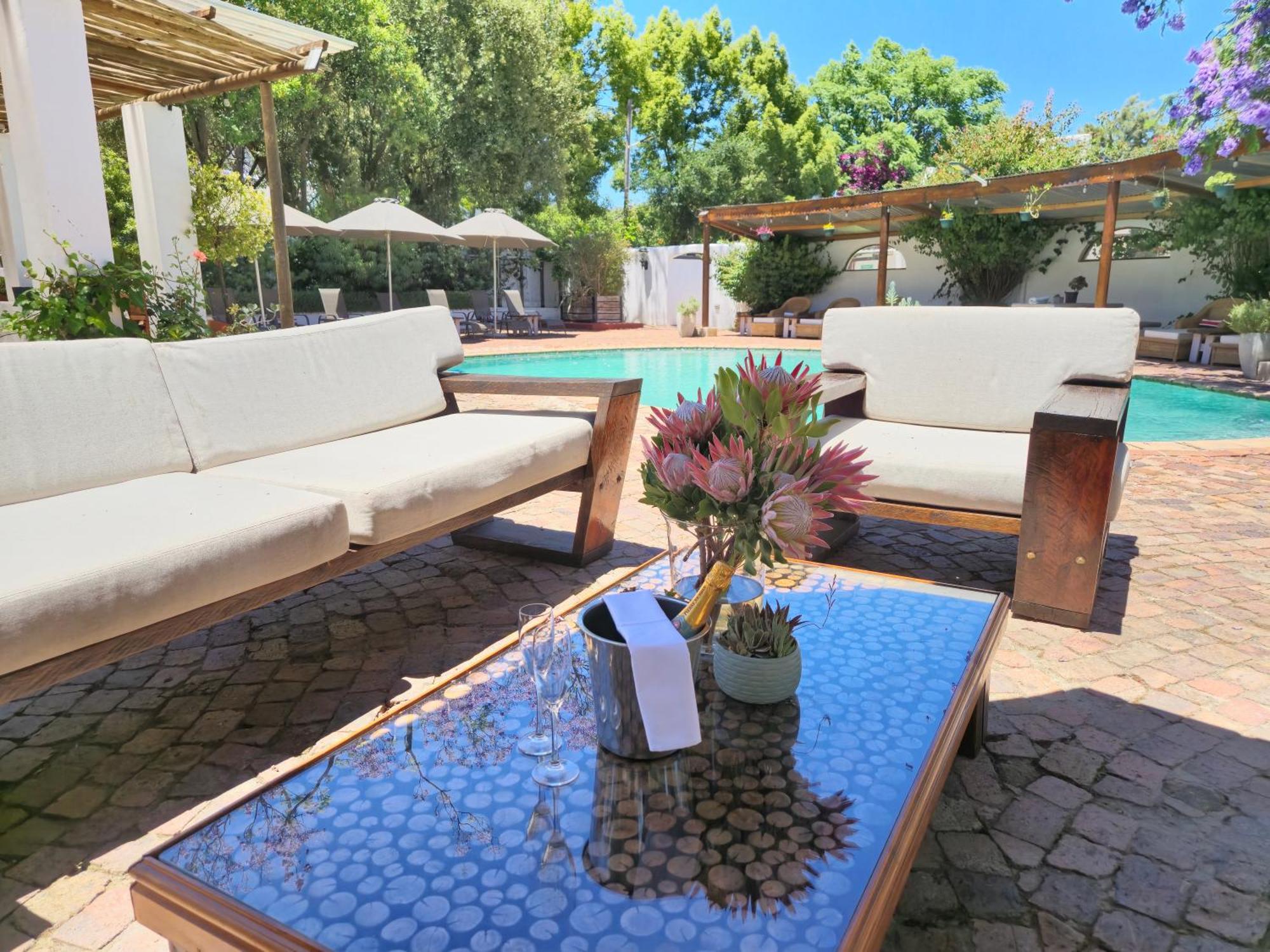 De Leeuwenhof Estate Hotel Paarl Bagian luar foto